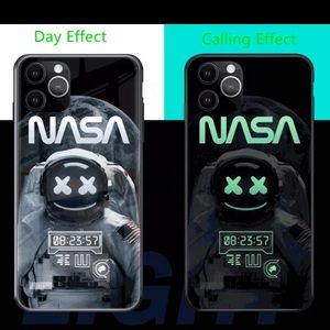 X/xs iPhone case nasa space protective case LED